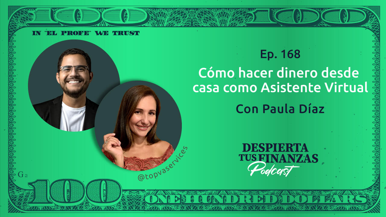 Cómo hacer dinero desde casa como Asistente Virtual con Paula Díaz